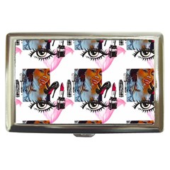 Fashion Faces Cigarette Money Case by Sparkle