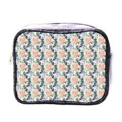 Flowers Pattern Mini Toiletries Bag (One Side)