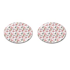 Flamingos Cufflinks (oval) by Sparkle