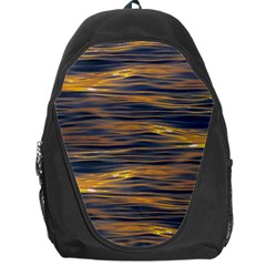 Sunset Waves Pattern Print Backpack Bag by dflcprintsclothing