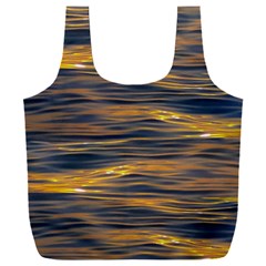 Sunset Waves Pattern Print Full Print Recycle Bag (xxxl) by dflcprintsclothing