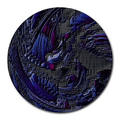 Braille Flow Round Mousepads by MRNStudios