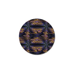 Abstract Art - Adjustable Angle Jagged 1 Golf Ball Marker