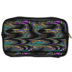 Abstract Art - Adjustable Angle Jagged 2 Toiletries Bag (two Sides) by EDDArt