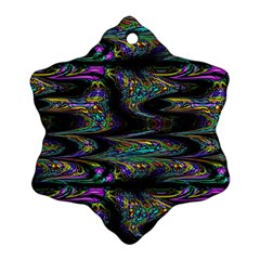 Abstract Art - Adjustable Angle Jagged 2 Ornament (snowflake)