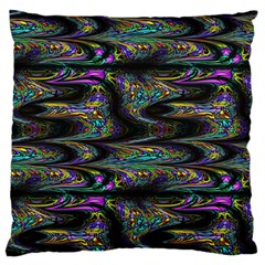 Abstract Art - Adjustable Angle Jagged 2 Standard Flano Cushion Case (one Side) by EDDArt