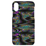 Abstract Art - Adjustable Angle Jagged 2 iPhone X/XS Black UV Print Case