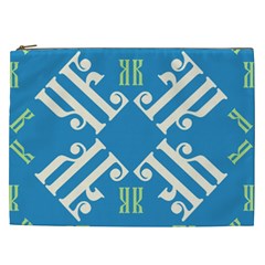 Abstract Pattern Geometric Backgrounds   Cosmetic Bag (xxl)