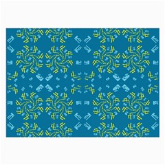 Abstract Pattern Geometric Backgrounds   Large Glasses Cloth (2 Sides)