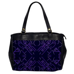 Abstract pattern geometric backgrounds   Oversize Office Handbag