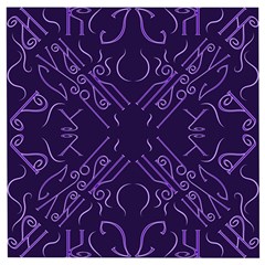 Abstract pattern geometric backgrounds   Wooden Puzzle Square