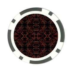 Abstract Pattern Geometric Backgrounds   Poker Chip Card Guard (10 Pack) by Eskimos