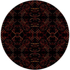 Abstract Pattern Geometric Backgrounds   Uv Print Round Tile Coaster by Eskimos