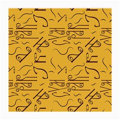 Abstract pattern geometric backgrounds   Medium Glasses Cloth