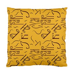 Abstract pattern geometric backgrounds   Standard Cushion Case (Two Sides)