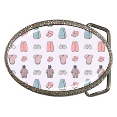 Pattern With Clothes For Newborns Belt Buckles by SychEva