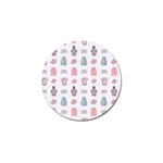 Pattern With Clothes For Newborns Golf Ball Marker (10 pack) Front