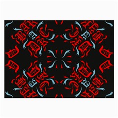 Abstract Pattern Geometric Backgrounds   Large Glasses Cloth (2 Sides)