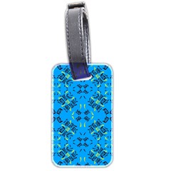 Abstract Pattern Geometric Backgrounds   Luggage Tag (two Sides) by Eskimos