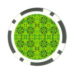 Abstract Pattern Geometric Backgrounds   Poker Chip Card Guard by Eskimos