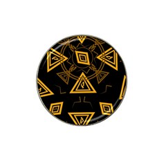 Abstract Pattern Geometric Backgrounds   Hat Clip Ball Marker (4 Pack) by Eskimos