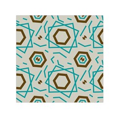 Abstract Pattern Geometric Backgrounds   Small Satin Scarf (square) by Eskimos