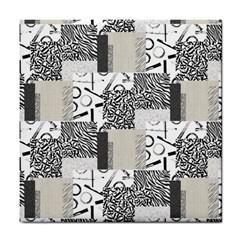 Abstract Pattern Tile Coaster by Sparkle