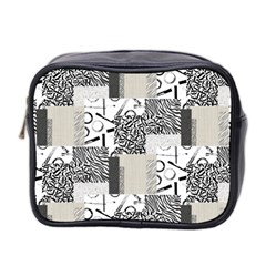 Abstract Pattern Mini Toiletries Bag (two Sides) by Sparkle