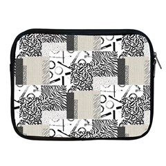 Abstract Pattern Apple Ipad 2/3/4 Zipper Cases by Sparkle