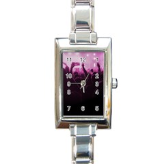 Music Concert Scene Rectangle Italian Charm Watch by dflcprintsclothing