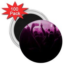 Music Concert Scene 2 25  Magnets (100 Pack)  by dflcprintsclothing