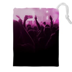 Music Concert Scene Drawstring Pouch (4xl) by dflcprintsclothing