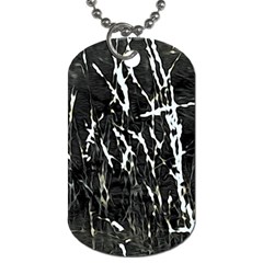 Abstract Light Games 3 Dog Tag (one Side) by DimitriosArt