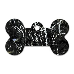 Abstract Light Games 3 Dog Tag Bone (two Sides)