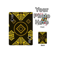 Abstract Pattern Geometric Backgrounds   Playing Cards 54 Designs (mini) by Eskimos