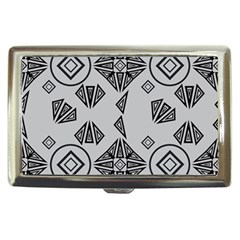 Abstract Pattern Geometric Backgrounds   Cigarette Money Case by Eskimos