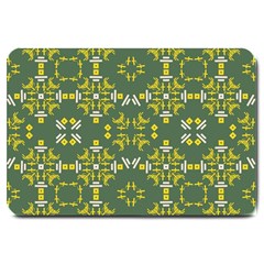 Abstract Pattern Geometric Backgrounds   Large Doormat  by Eskimos