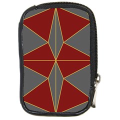 Abstract Pattern Geometric Backgrounds   Compact Camera Leather Case by Eskimos