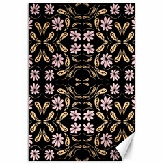 Folk Flowers Print Floral Pattern Ethnic Art Canvas 20  X 30  by Eskimos