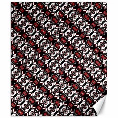 Linear Geometric Modern Pattern Canvas 8  X 10  by dflcprintsclothing