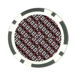 Linear Geometric Modern Pattern Poker Chip Card Guard (10 Pack) by dflcprintsclothing