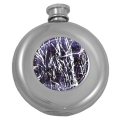 Abstract Light Games 5 Round Hip Flask (5 Oz) by DimitriosArt