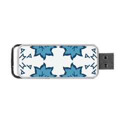 Abstract Pattern Geometric Backgrounds   Portable Usb Flash (one Side) by Eskimos