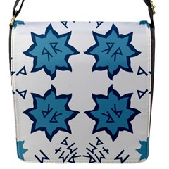 Abstract Pattern Geometric Backgrounds   Flap Closure Messenger Bag (s) by Eskimos