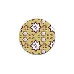 Abstract pattern geometric backgrounds   Golf Ball Marker Front