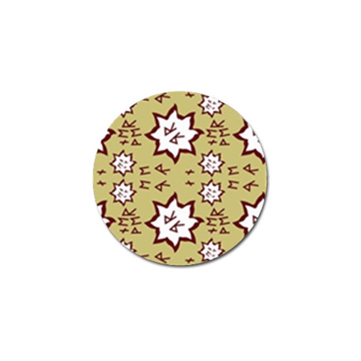 Abstract pattern geometric backgrounds   Golf Ball Marker
