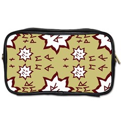 Abstract Pattern Geometric Backgrounds   Toiletries Bag (one Side) by Eskimos