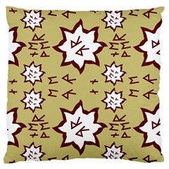 Abstract Pattern Geometric Backgrounds   Standard Flano Cushion Case (two Sides) by Eskimos