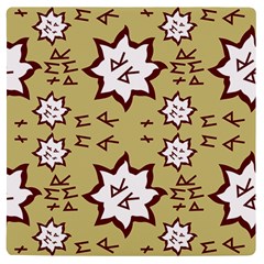 Abstract Pattern Geometric Backgrounds   Uv Print Square Tile Coaster  by Eskimos