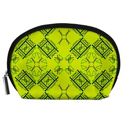 Abstract Pattern Geometric Backgrounds   Accessory Pouch (large)